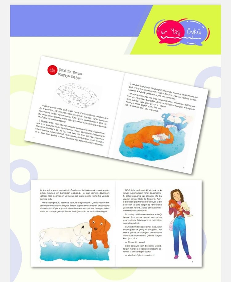 Çakıl ile Tarçın - Renkli Çocuk Kitabı - Görsel 2