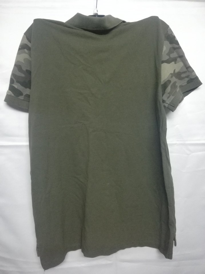 Kamuflaj Desenli Kemerli Erkek Polo Tişört - Görsel 4