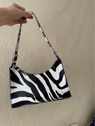 Diğer Zebra desenli çanta