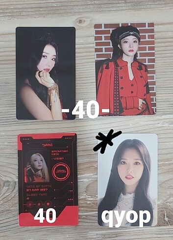Beden Stray kids dreamcatcher loona photocard
