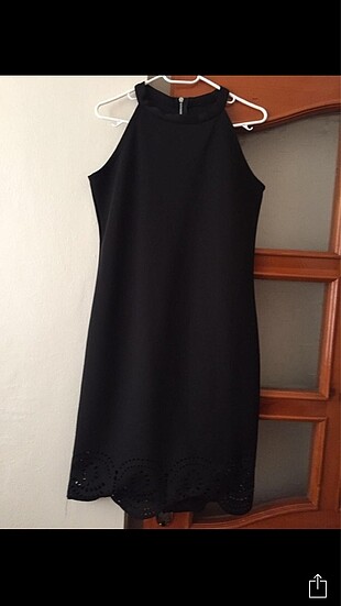 38 Beden siyah Renk Siyah elbise