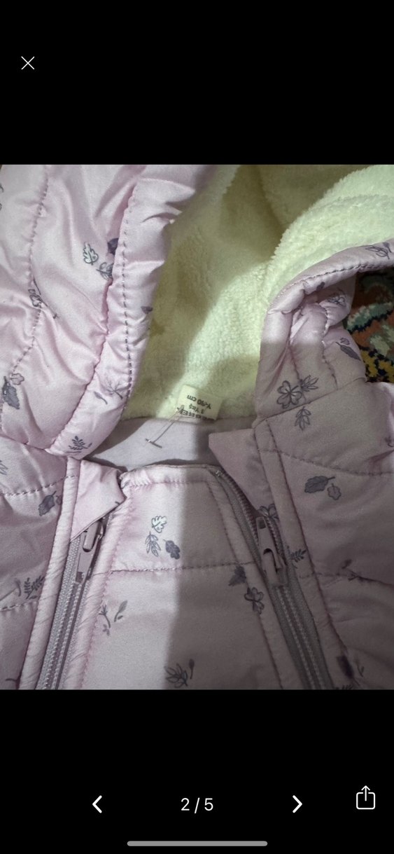 Peluş Detaylı Pembe Bebek Tulumu - Görsel 2