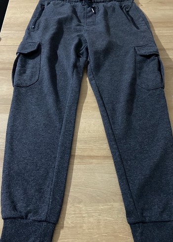 Koyu Gri Erkek Outdoor Kargo Eşofman Altı