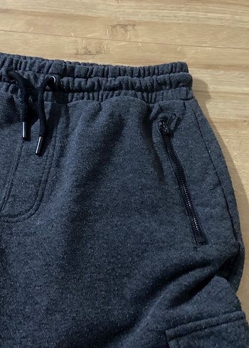 s Beden gri Renk Koyu Gri Erkek Outdoor Kargo Eşofman Altı