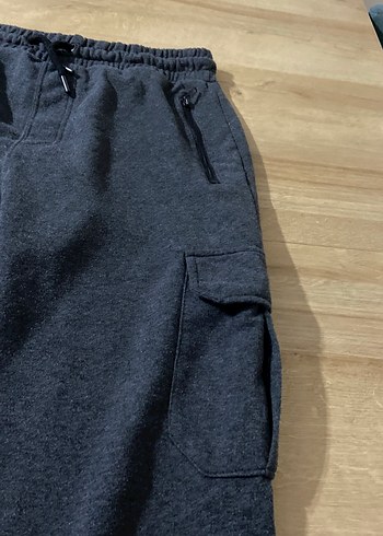 LC Waikiki Koyu Gri Erkek Outdoor Kargo Eşofman Altı