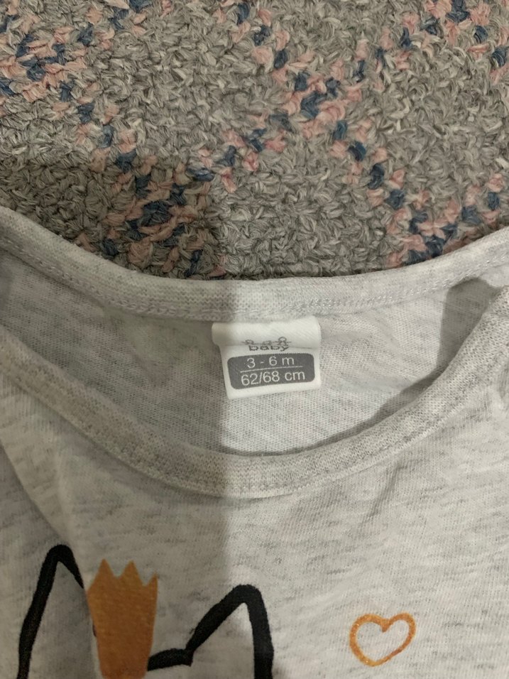 Sarı Bebek Kız Tulum, Kabartmalı Baskılı - Görsel 4