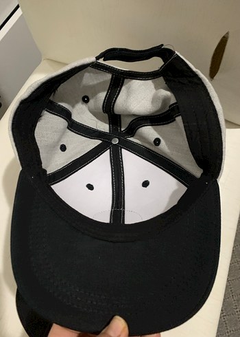 Gri Siyah Street Wear Kadın Şapka - Görsel 2