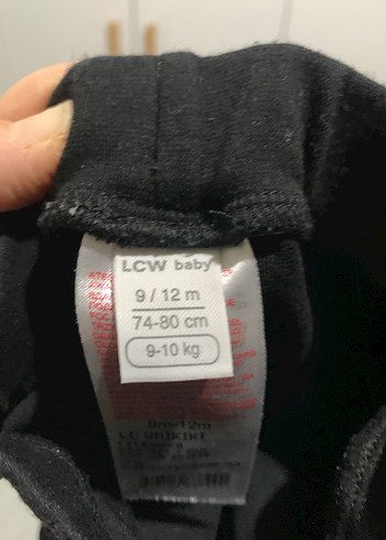 Düğmeli Siyah  bebekDenim Pantolon - Görsel 2