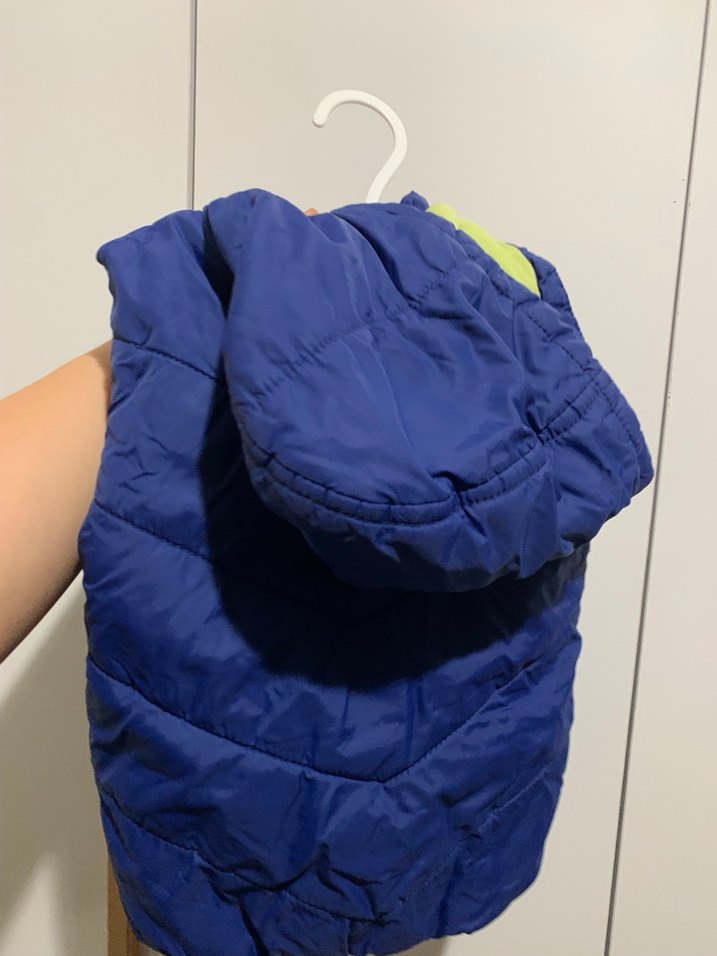 Erkek Çocuk Mavi Fermuarlı Yelek - Görsel 3