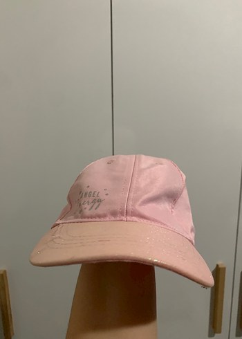 Parlak Pembe Nakışlı Çocuk Şapkası - Görsel 2