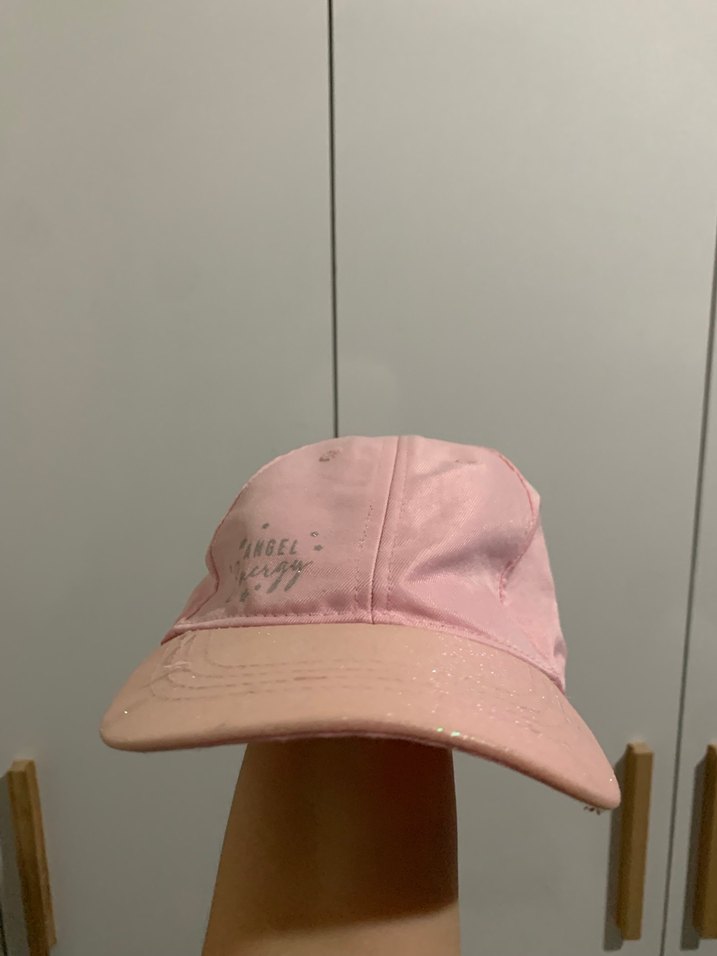 Parlak Pembe Nakışlı Çocuk Şapkası - Görsel 2