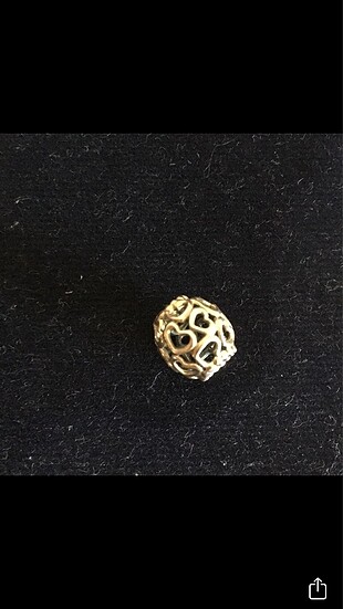 pandora için orjinal kalpli charm