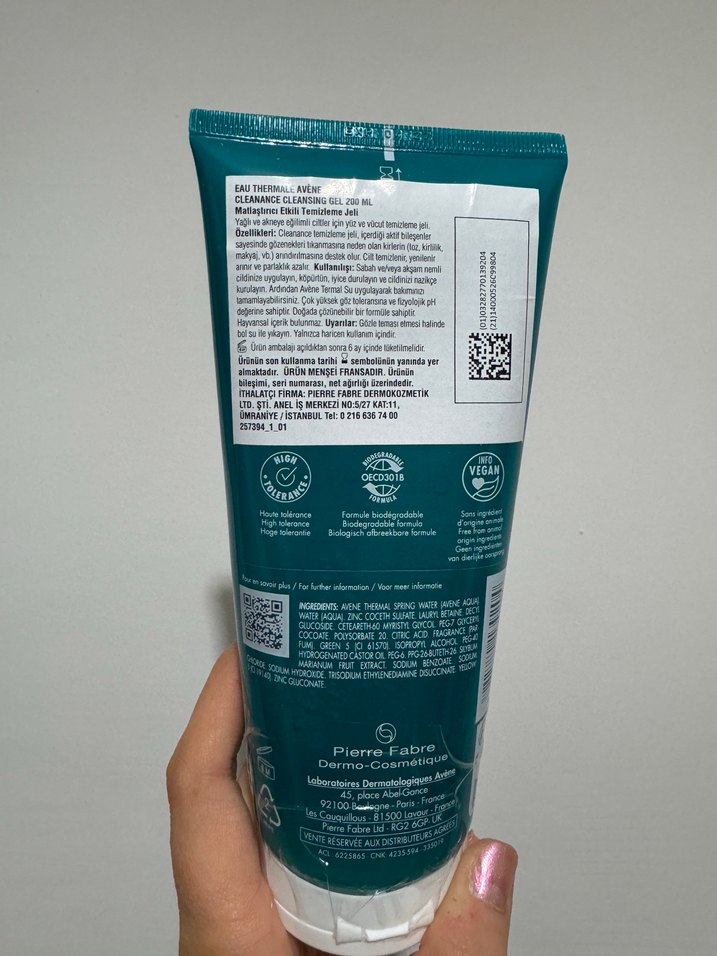 Avène Cleanance Temizleyici Jel 200 ml - Görsel 2