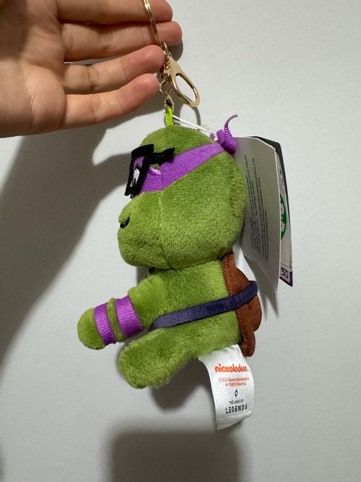 Ninja kamlumbağalı anahtarlık The Land of - Görsel 5