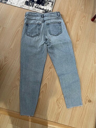 Mom jean yüksel bel pantolon - Görsel 2