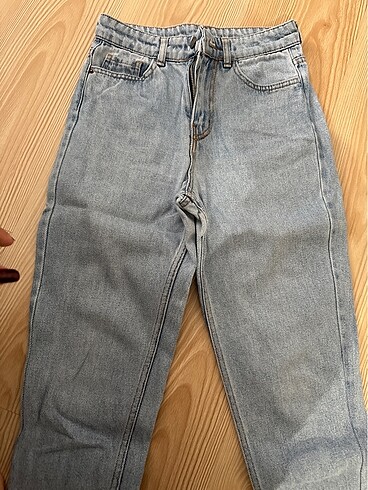 Mom jean yüksel bel pantolon - Görsel 4