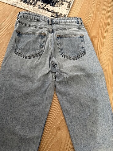 Mom jean yüksel bel pantolon - Görsel 3