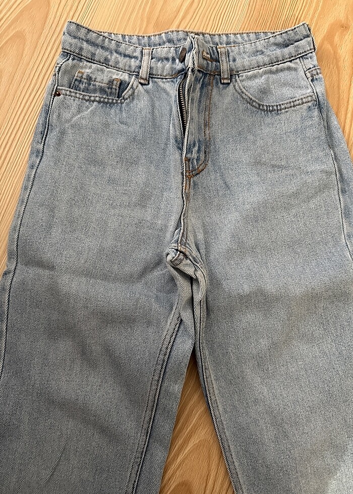 Mom jean yüksel bel pantolon - Görsel 5