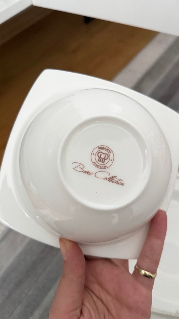 Korkmaz Bone Selection  Kare Yemek Takımı - Görsel 5