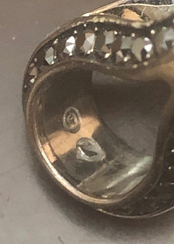 Swarovski Gri Zincirli Yılan Desenli Bileklik - Görsel 5