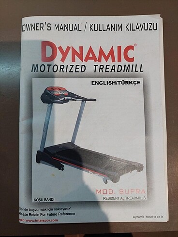  Beden Renk Dynamic koşu bandı