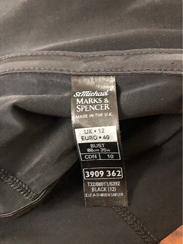 l Beden siyah Renk M&S????????