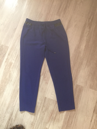 Mango siyah deri biyeli pantalon