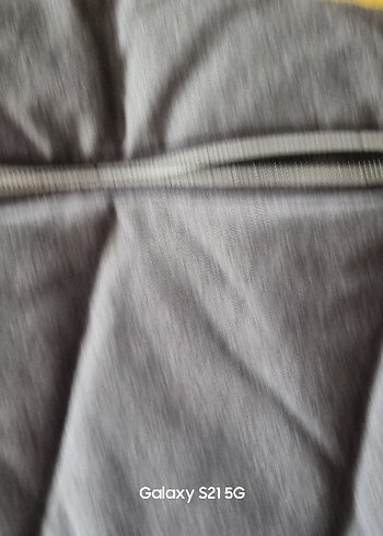 Gri erkek ve erkek için Kapitone Fermuarlı Yelek - Görsel 3