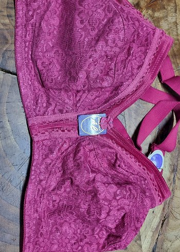 Mor Dantel Detaylı Rahat Sütyen - Görsel 2