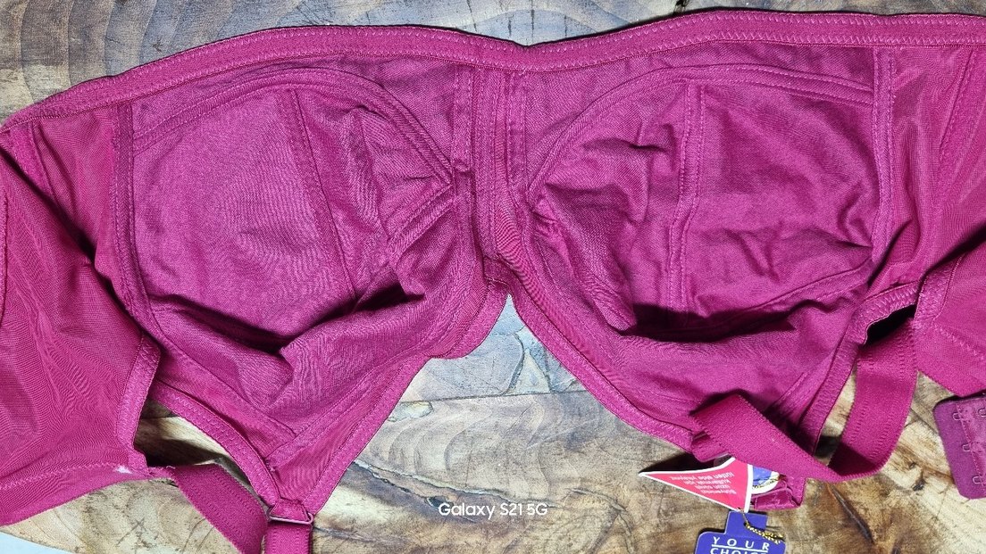 Mor Dantel Detaylı Rahat Sütyen - Görsel 3