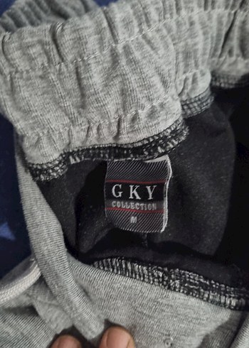 Gri erkekFermuarlı Rahat Eşofman pantolon jagır - Görsel 2