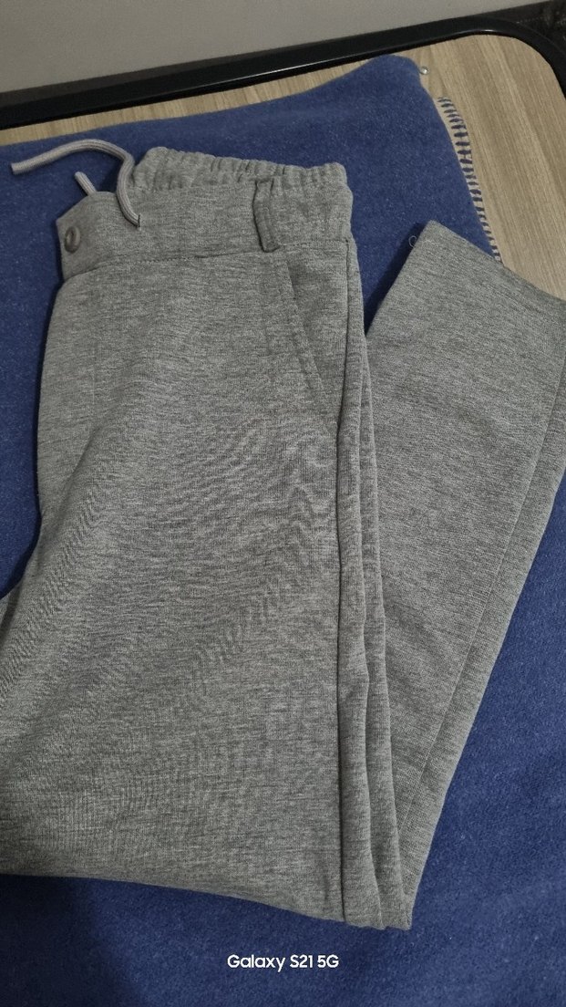 Gri erkekFermuarlı Rahat Eşofman pantolon jagır - Görsel 4