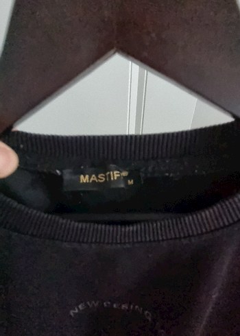 Siyah Uzun Kollu erkek Sweatshirt - Görsel 5