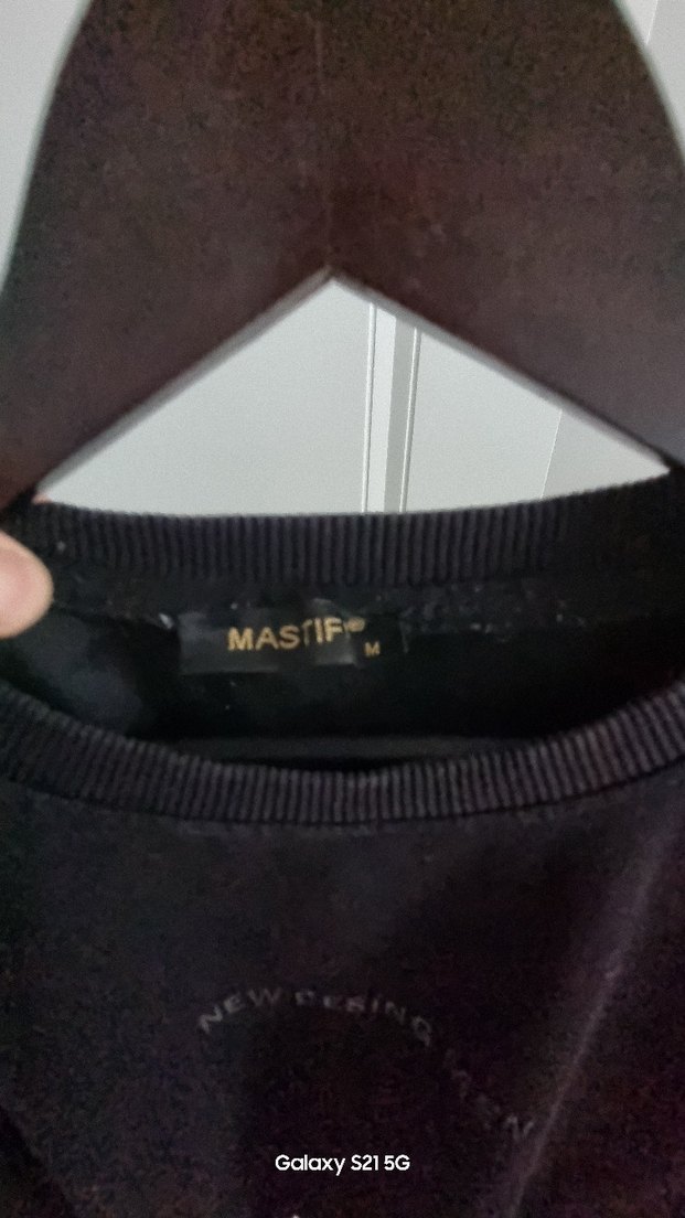 Siyah Uzun Kollu erkek Sweatshirt - Görsel 5