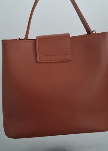 Deri Modern Klasik Kadın Çanta - Görsel 2