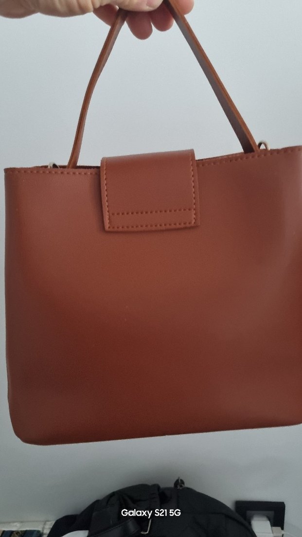 Deri Modern Klasik Kadın Çanta - Görsel 2