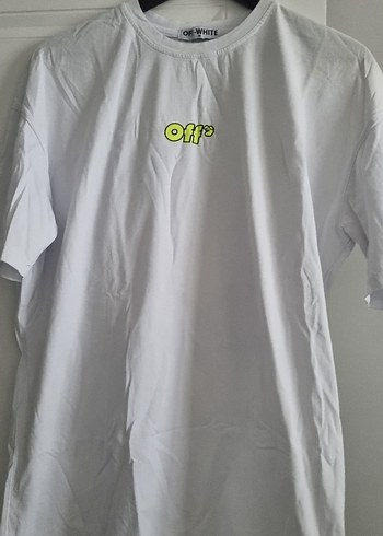 Baskılı Beyaz Erkek Tişörtü, Kısa Kollu, Gevşek Kesim - Görsel 4