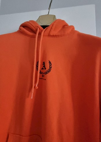 Turuncu Baskılı Kadın Sweatshirt - Görsel 6