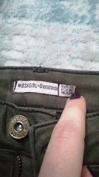 38 Beden Bershka Kargo Pantolon 