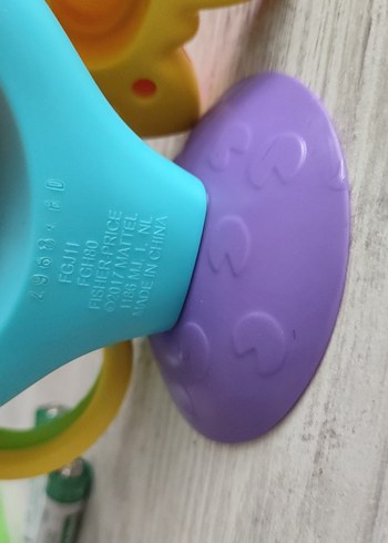 Fisher Price Mama Sandalyesinin Vazgeçilmezi Renkli Zebra Vantuzlu