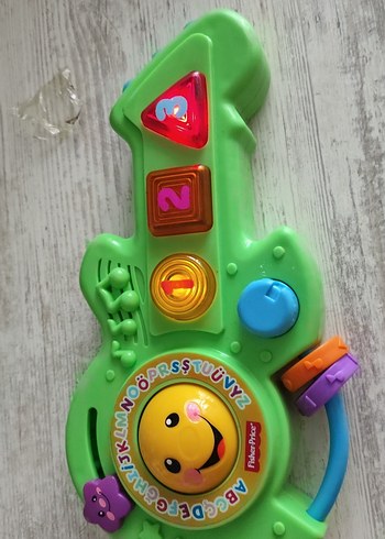 Renkli Sayı ve Harfli Eğitici Oyuncak öğretici gitar