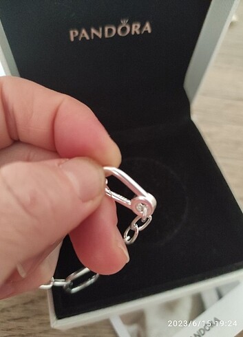 Pandora Satıldı ! Pandora Me Model Zincir bileklik 17 cm