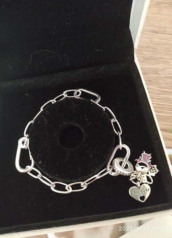  Beden Satıldı ! Pandora Me Model Zincir bileklik 17 cm