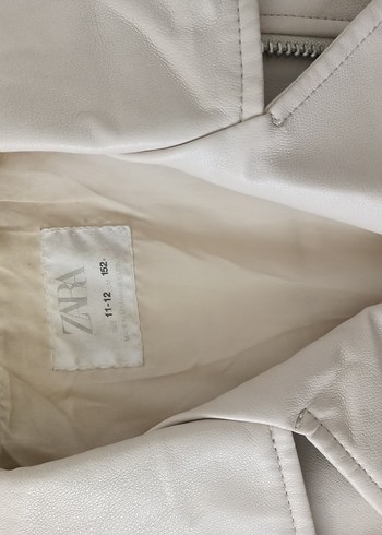 ZARA BEJ DERİ CEKET - Görsel 4