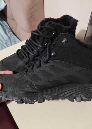 Siyah Kadife Astarlı Erkek Bot - Panama - Görsel 2