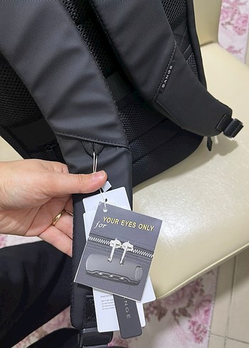 Siyah Erkek Sırt Çantası, Tokalı, Sokak Stili - Görsel 5