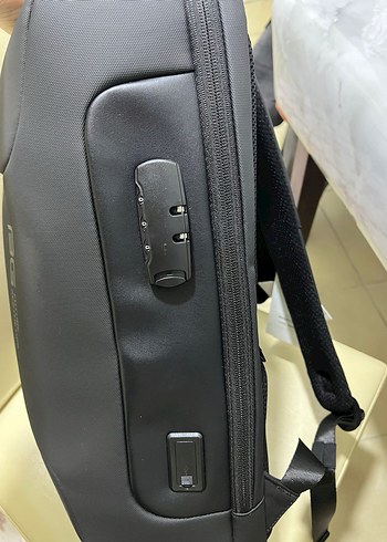 Siyah Erkek Sırt Çantası, Tokalı, Sokak Stili - Görsel 4