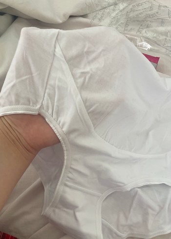 Beyaz Mini Hamile İç Çamaşırı - Görsel 5