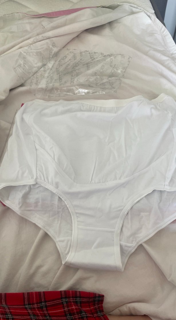 Beyaz Mini Hamile İç Çamaşırı - Görsel 4