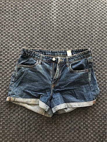 Jean mini şort